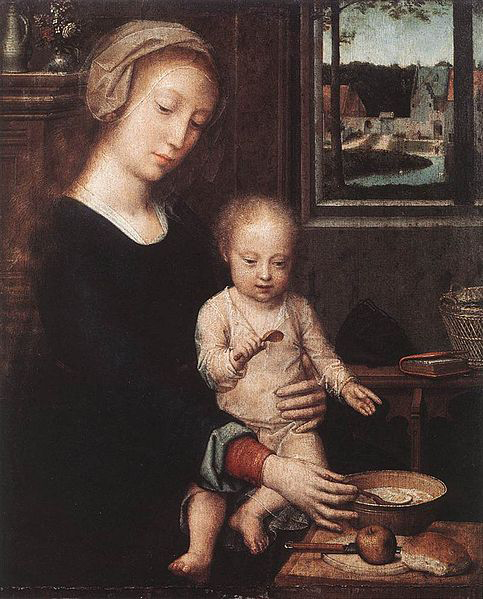 Madonna and Child with the Milk Soup